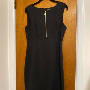 Black Midi Calvin Klein Dress
